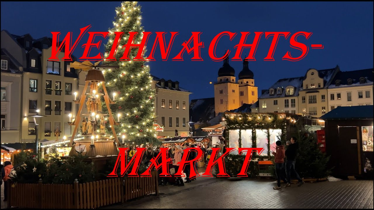 Weihnachtsmarkt Plauen/Vogtland 2023 Christmas Market