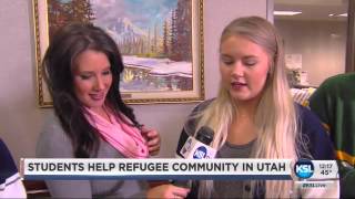 Full Students help refugee community in Utah News