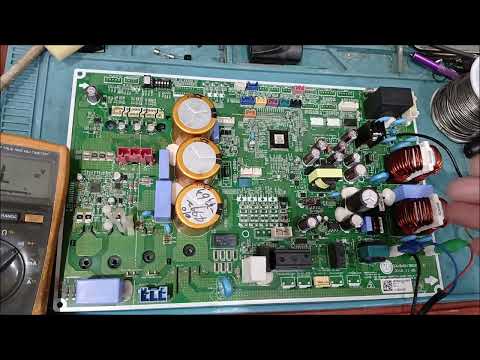 엘지에어컨통신불량 EAX64913902 1 EBR780427 CH05수리 통신에러수리 실외기PCB수리 남원엘지에어컨PCB수리하는 CH05해결방법