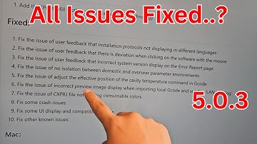 Creality Print New Update 5.0.3 Fix All Issues?