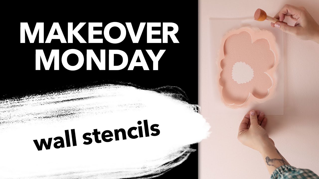 How to Make Wallpaper Stencils with Cricut Maker YouTube