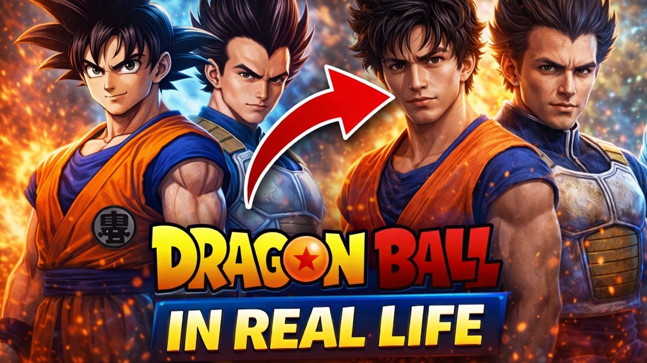 Dragon Ball Characters Reimagined IN REAL LIFE by AI 🤯#dragonball  #ai  #inreallife