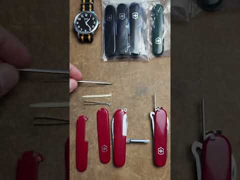 Video: Hvilken sveitsisk hærkniv har flest verktøy?