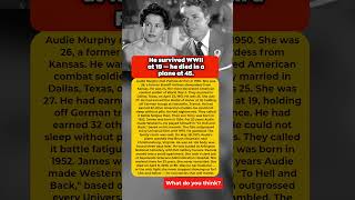 He survived WWII at 19 — she worked for veterans 35 years after his death #Murphy #love #devotion