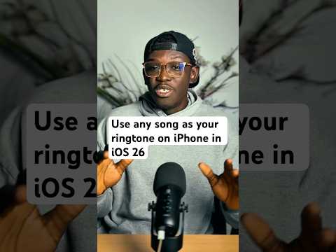 Use any song as your ringtone on iPhone in iOS 26