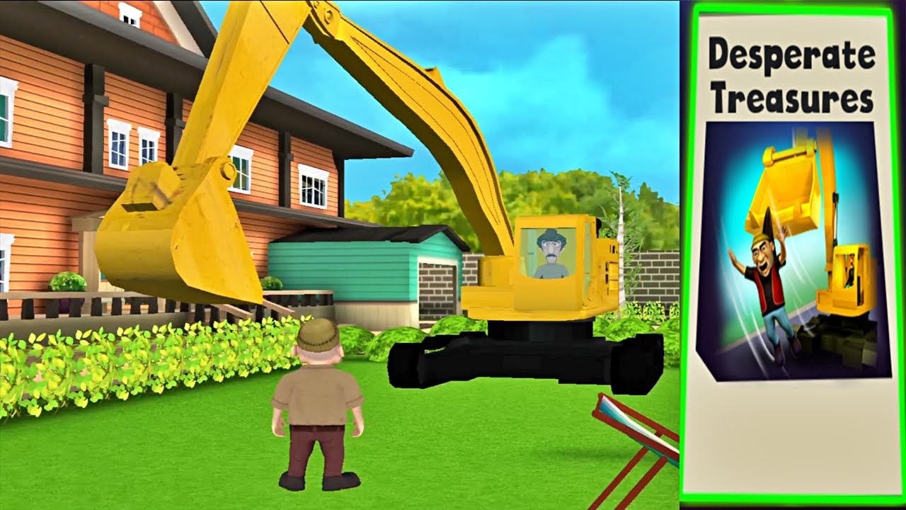 Scary Robber Clash Home - New Update New Levels | DESPERATE TREASURES | Gameplay ( Android, iOS )