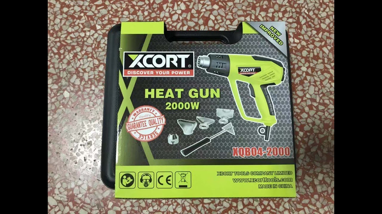 XCORT power tools HEAT GUN not bosch makita 2000w speed control