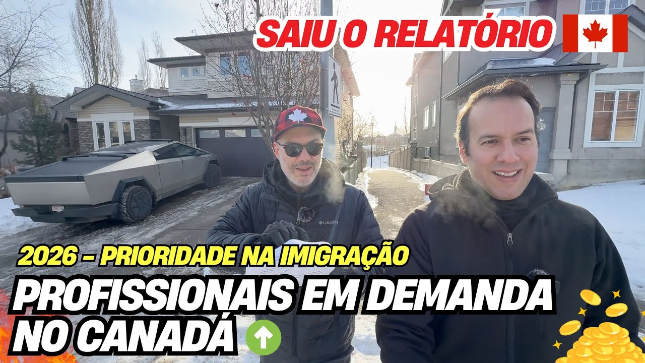 🥇Essas profissões vão bombar no Canadá em 2026 (Novo Relatório)