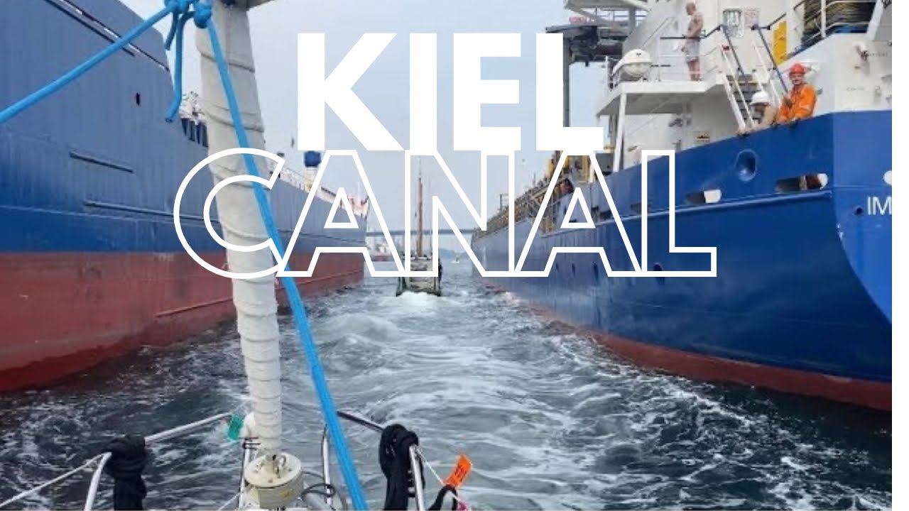 Kiel canal - Autobahn for the big ships and small boats! 🇩🇪 Ep-9