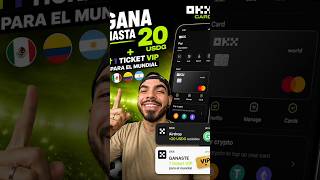 La TARJETA CRYPTO que te LLEVA al MUNDIAL #mundial #tarjeta #futbol