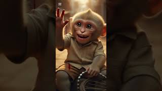 monkey loves story for his mother #shortsbeta #cartoon #animation #sad reels