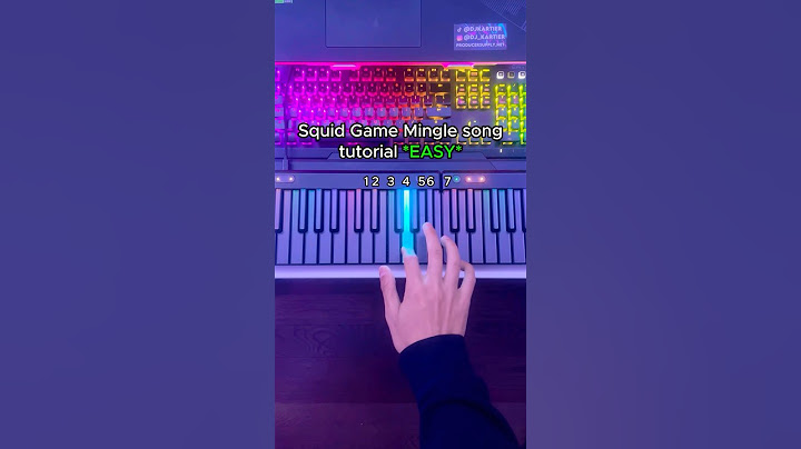 How to play the Squid Game “Mingle” song in 10 seconds👀