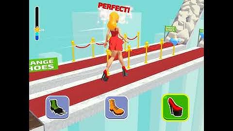 Shoe Race ​- All Levels Gameplay Walkthrough - Android or IOS Mobile Game