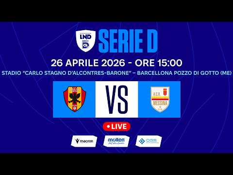 SERIE D 2025-2026 | NUOVA IGEA VIRTUS VS MESSINA | LIVE — football video