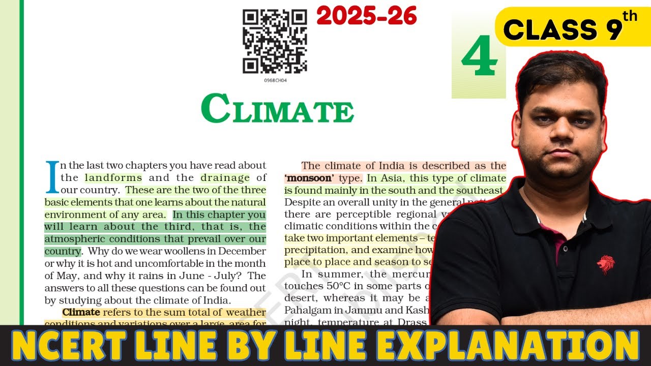 Climate - Class 9 Geography Chapter 4 | 2025-26 Session