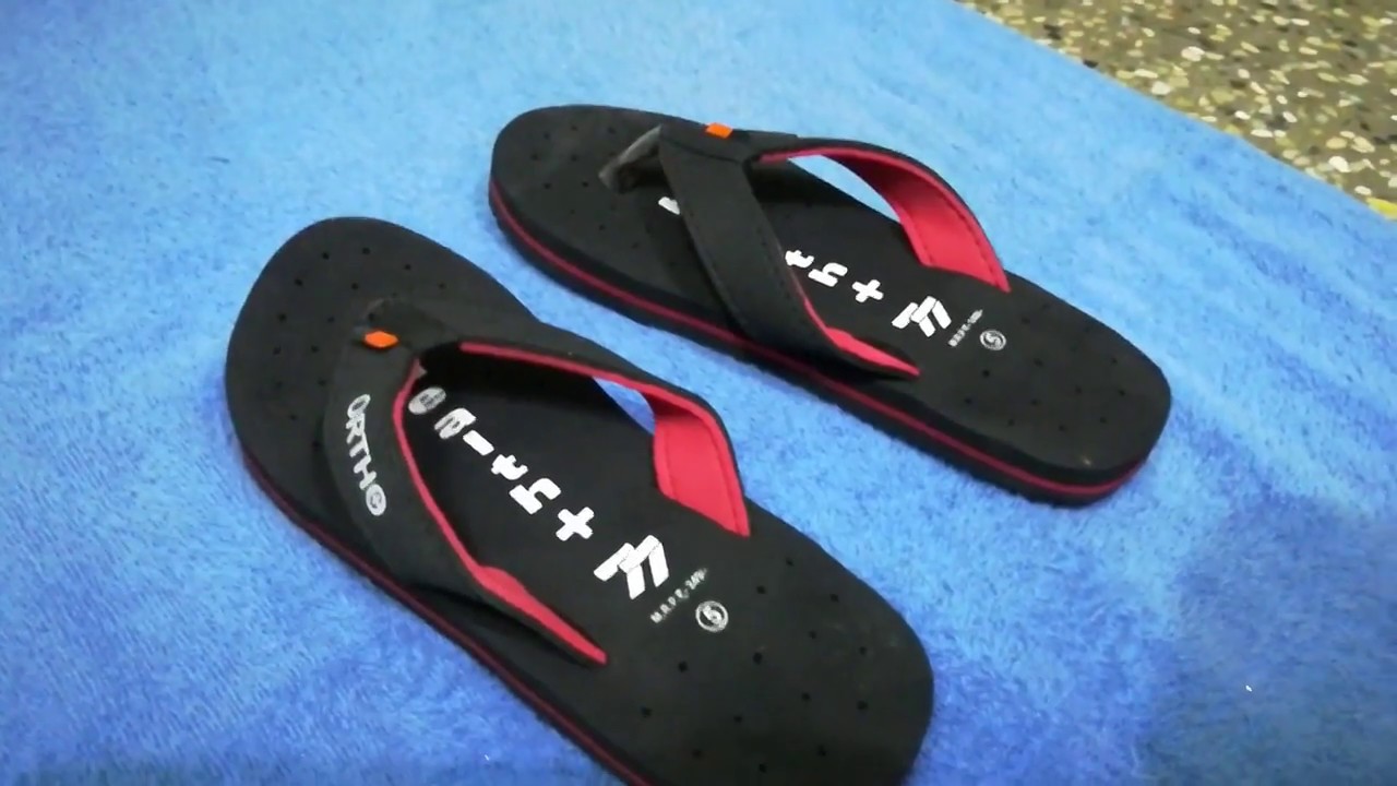 Ortho Health Flip Flops - YouTube