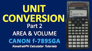 UNIT CONVERSION - AREA & VOLUME | MASTER PLUMBER EXAM | Canon f-789SGA screenshot 5