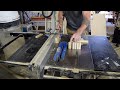 Table Saw Safety - Repeat cuts with a temporary setup fence