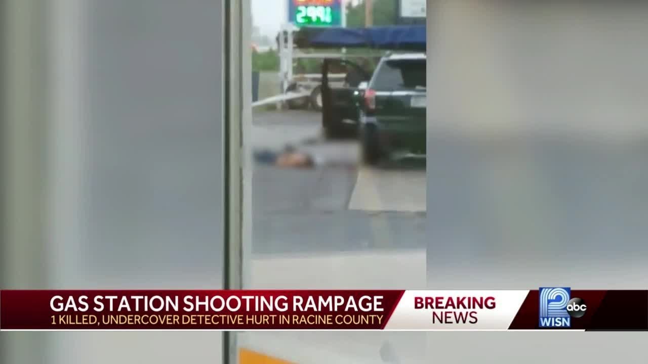 Victim, suspect killed in gas station shootings - YouTube