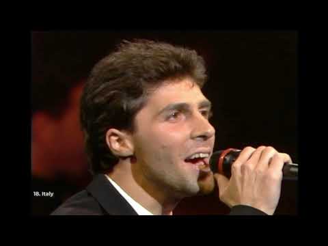 Italy 🇮🇹 - Eurovision 1988 - Luca Barbarossa - Ti Scrivo