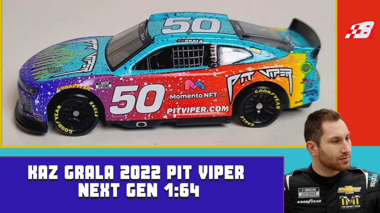 **NEXT GEN 2022 NASCAR DIECAST REVIEW** Kaz Grala Pit Viper 164 YouTube