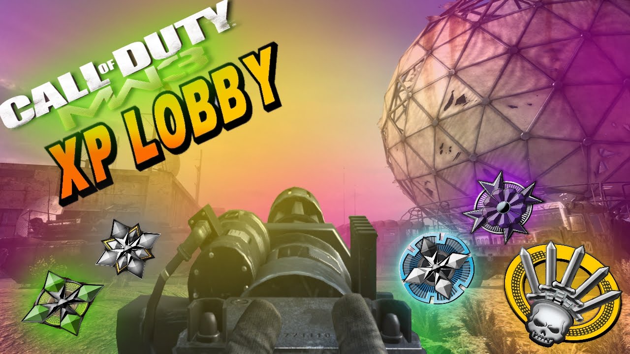MW3 XP-LOBBY 1.24, Big xp, Unlimited Ammo! (Open Lobby)