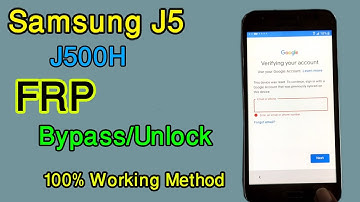 Samsung J5 (J500H) frp Bypass | Samsung J5 Google Account Remove | SM-J500H/J500F/J500FN FRP Unlock