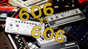 606 vs 606  drum machine sound off
