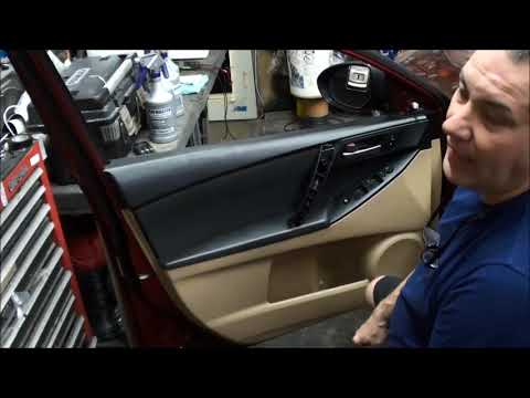 How to replace front speakers on a  2010 Mazda 3 Sedan
