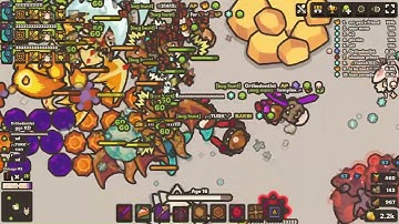 Taming.io - about 7 minute raid with 3x Water Fairy