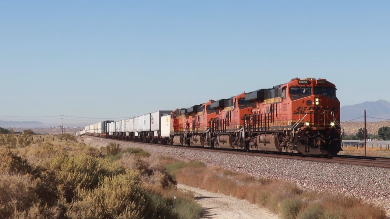 BNSF Compilation 201 Needles Cajon Sub Action and Challenges
