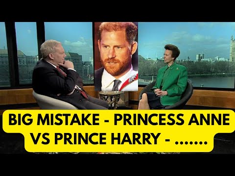 PRINCE HARRY VS PRINCESS ANNE IS THIS WISE Royal Princeharrry Meghan