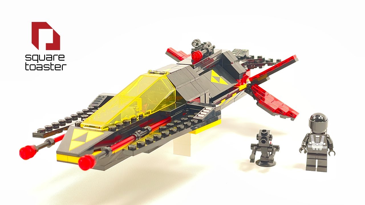 LEGO 40580 Blacktron Cruiser - Space - Speed Build