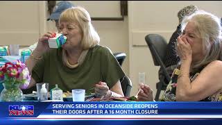Serving Seniors Celebrates Reopening at Oceanside Senior Citizens Center