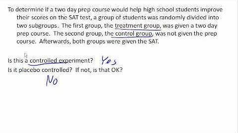 Controlled Experiments