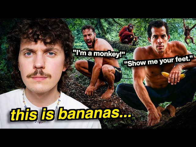 Fitness Influencers Pretending to be Monkeys