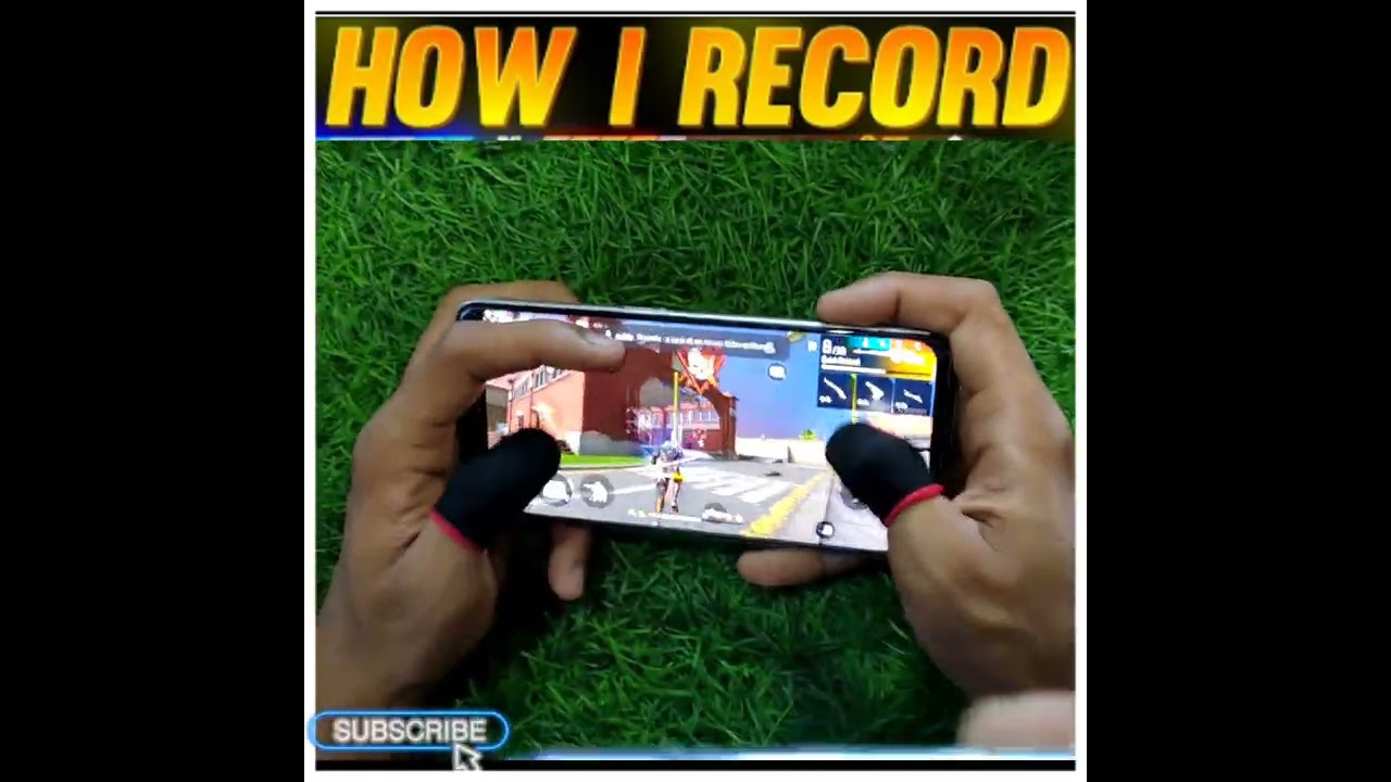 How I Record Handcam Video Short Freefiremax