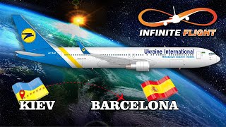 Infinite Flight Global:KIEV(UKBB)-BARCELONA(LEBL)