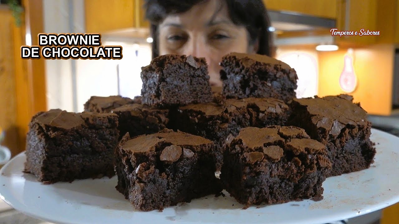 BROWNIE DE CHOCOLATE muy Fácil y muy Delicioso MUNDIAL sin Duda