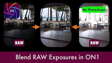 Exposure Blending in ON1 Photo RAW 2025 — No Photoshop Needed!