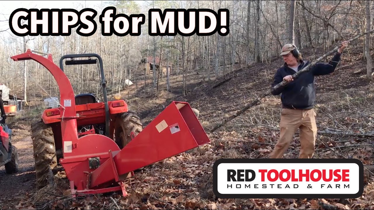 Combating MUD with WOOD CHIPS YouTube