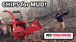 Combating MUD with WOOD CHIPS