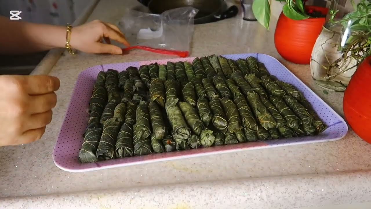 تفريز رمضان محشي ورق العنب لشهر رمضان 🌙 2026