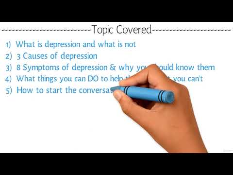 Depression में जा रहे इंसान की Help कैसे करे - learn Motivation