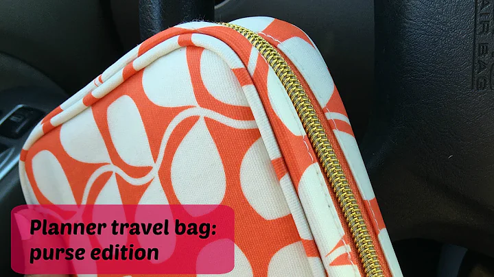 Travel planner bag: purse edition