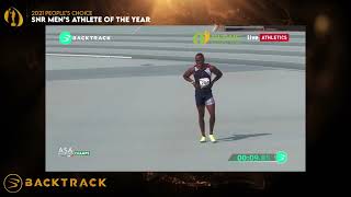 2021 APCA SNR MEN'S ATHLETE OF THE YEAR WINNER- AKANI SIMBINE