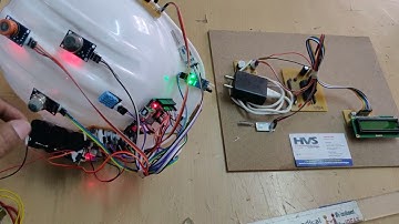 Safety helmet ⛑️ system for coal miners using zigbee Arduino Uno - mq135 mq7 mq6 DHT11
