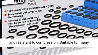 Performance Tool - 419 pc MetricO-Ring Assortment (W5203) Hardware Kits