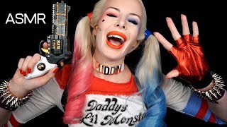 ASMR ❤️ Harley Quinn Role Play 😈 EAR LICKING 👅💦💦 Triggers 👏