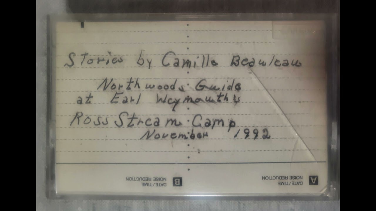 Stories by Camille Beaulieu - Northwoods Guide at Earl Weymouth's
